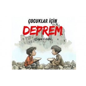 Çocuklar için Deprem eğitim kitabı