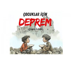 Çocuklar için Deprem eğitim kitabı